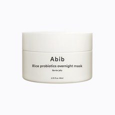 아비브 라이스 프로바이오틱스 오버나이트 마스크 배리어 젤리, 80ml, 1개