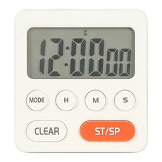 GUNU 磁吸式烹飪時間計時器, 1個, 橘色