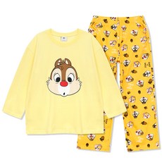 Little rabbit 孩童蒂蒂印花長袖睡衣套裝