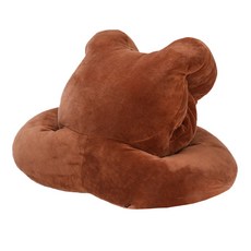 JH Company 小熊多功能坐墊, 棕色