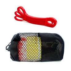 런웨이브 풀업밴드 2단계 + 논슬립 요가 타올, 레드(풀업밴드), 랜덤발송(요가타올), 1개