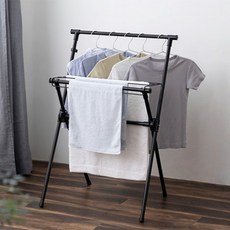 IRIS OHYAMA 愛麗思歐雅瑪 Style 曬衣架 STMX-700, 黑色