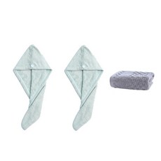 軟毛毛巾 SG37 2p + 毛巾套組, 5型, 1套