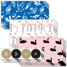 &cabinet 零用錢信封 12入組, 鳥, 1套