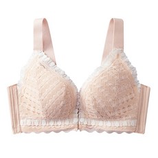 蕾絲前扣式哺乳內衣