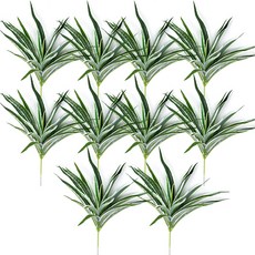 ABM 蘭花人造灌木, 單色, 10個