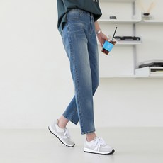 BBAE BBAE 女款寬鬆彈力牛仔長褲