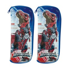 LE BARN 孩童龍甲合體多功能餐具袋, 2入, 混色