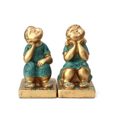 兄妹裝飾模型 中 katl028 2種, 卡其色