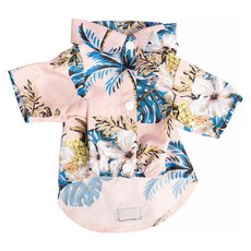 寵物 Artipet 夏威夷風格襯衫, 粉紅色