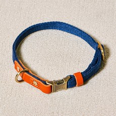 레드퍼피 강아지 레더랑 목줄, 블루, 1개