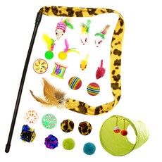 요기쏘 고양이 갓성비 장난감 12p 세트, 혼합색상, 1세트