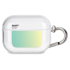 NUART AirPods Pro 漸層設計透明保護殼, Over Sun, 單一商品