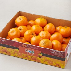 탑문주왕 당도선별 11brix 감귤, 3kg(점보과), 1박스