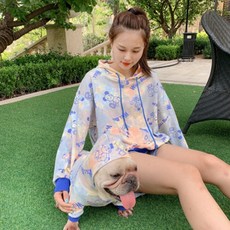 Sae Coming寵物積木熊情侶裝組, 藍色