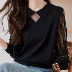 POPLARNC Duosto 透視上衣