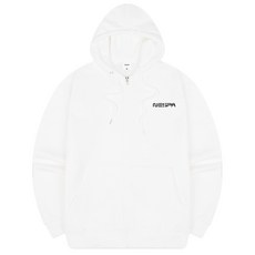 네스파 여성용 세미 오버핏 스몰폰트 후드집업 SHD_0051