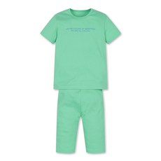 UNITED COLORS OF BENETTON. KIDS 兒童彩色五分袖家居服上下套裝 QCETQ4331