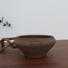 MORIANN 赤陶手工花盆, 1個, 棕色