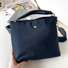 FROMHEAVEN Perion方形托特斜背包 S389, 海軍藍