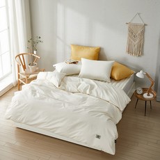 Goose On 波蘭鵝絨被芯 飯店棉質換季用被套組 S(160 x 210 cm) 350g