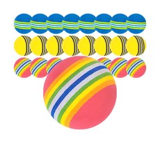 thunder golf 室內練習海綿彩球, 隨機發貨, 50個