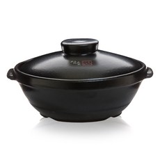 韓國傳統雙耳陶瓷砂鍋, 1個, 2號