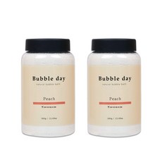 Bubble Day 泡泡入浴劑 蜜桃香, 360g, 2罐