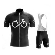 自行車短袖 + 吊帶車褲套裝