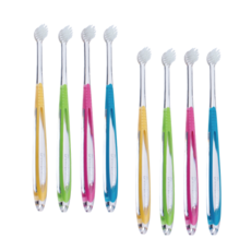 BonNee 雙重細軟毛牙刷 103sh 隨機出貨, 8個, 1個