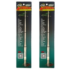 NOMOY PET 不銹鋼爬行動物餵食鑷子直 48cm NZ-14, 2個, 混色