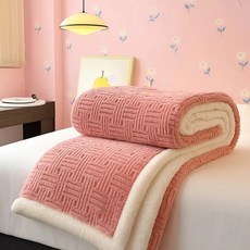 A&R 雙面舒棉/羊羹絨毛毯 加大緹花款