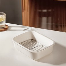 Parajuni 室內裝飾白色陶瓷調理盤組 HJ1557