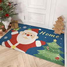 AFAMIC 艾法 聖誕氛圍 刮泥玄關腳踏地墊, 3, 1個