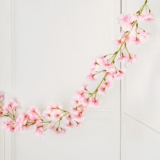 파티짱 조화 벚꽃 가랜드, 핑크, 1개