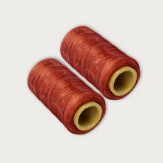 初學者適用編織蠟線 1mm*220m, 酒紅, 2個