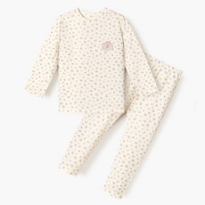 유니프랜드 아동용 블루밍 60수 면스판 9부내의 상하의 세트