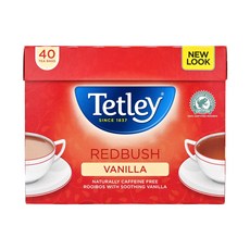 Tetley 泰特利 南非國寶茶包 香草風味, 2.5g, 40包, 1盒