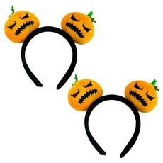 파티공구 할로윈 깜찍호박 머리띠, 우울, 2개