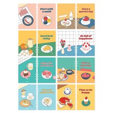 Monolike A5 每日6孔日誌封套 8款 Fall in Newtro 套組, 1套