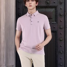 보이투맨 남성용 고탄력 스판 반팔 카라티셔츠 NTR143