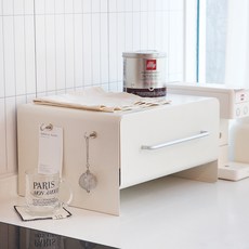 DALPAENGI LIVING Cuisine de Maman 鐵製寬版抽屜櫃, 白色, 1個