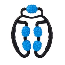Aihop 5輪小腿按摩器, 手柄（黑色），球（藍色）, 1個