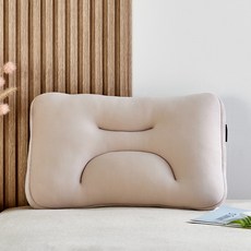 Modern House 支撐頸椎的記憶棉碎片枕頭, 灰色, 1個