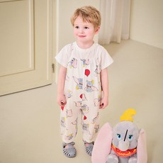 mollimelli 幼兒用 迪士尼 小飛象 氣球吊帶褲