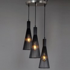 Instagram照明目標3燈吊燈不含燈泡, 一種顏色