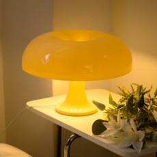 中世紀現代蘑菇蘑菇檯燈氣氛燈