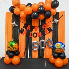 파티클럽 할로윈 유치원 포토존 4번 해피가랜드 7종 세트, 1세트, 혼합색상