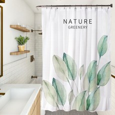 Namyang Factory Pairing 北歐風4 浴室浴簾 YL352, 1個, 混合色系