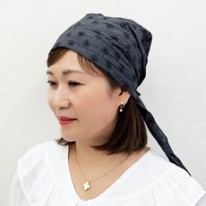 JJNINE 四季皺褶樹葉沙沙感頭巾綁帶帽 GSS004